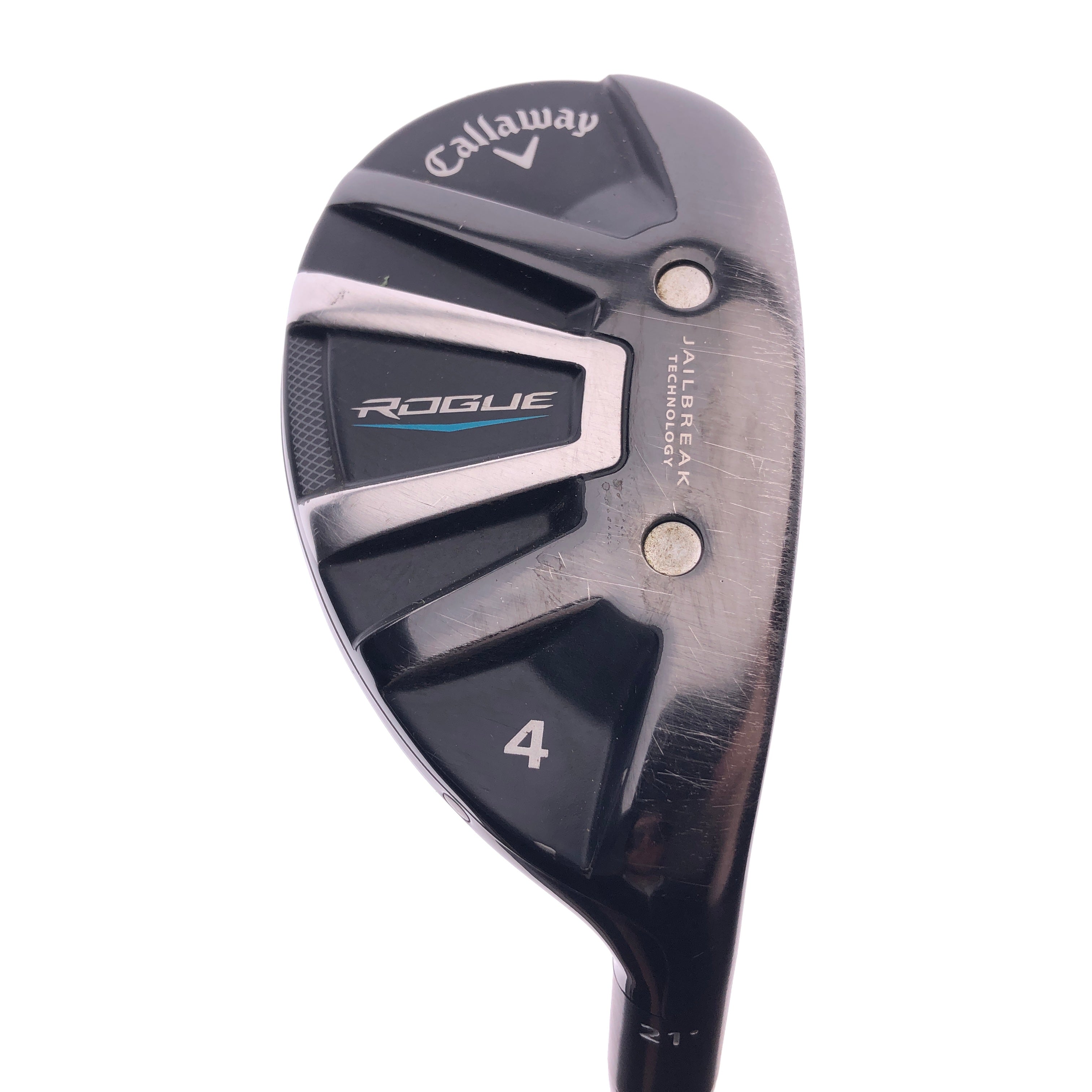 Used Callaway Rogue 4 Hybrid / 21 Degrees / Stiff Flex | Replay Golf