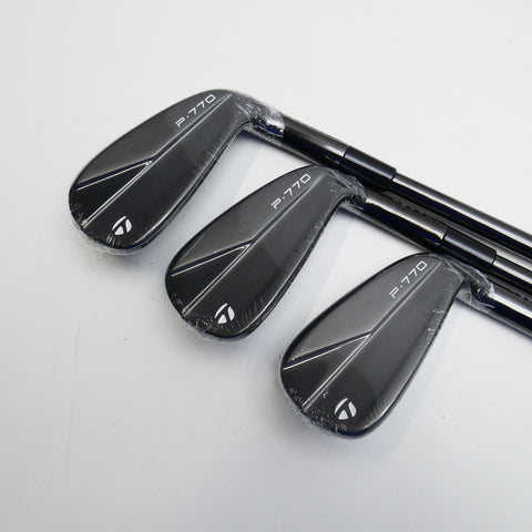 NEW TaylorMade P770 2023 Black Iron Set / 5 - PW / Stiff Flex