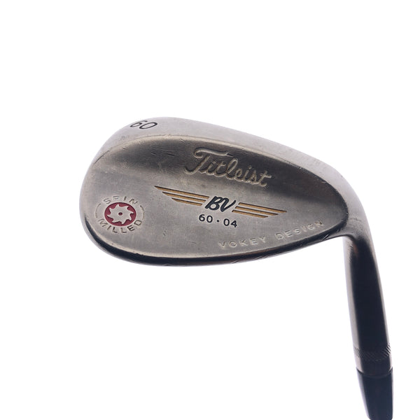 Used Titleist Vokey Spin Milled Red Lob Wedge / 60.0 Degrees / Wedge Flex - Replay Golf 