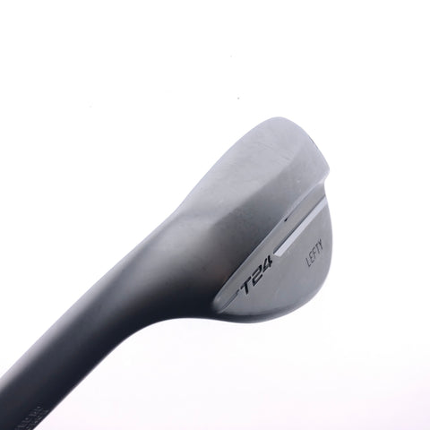 Used Mizuno T24 White Satin Lob Wedge / 58 Degrees / Regular Flex / Left-Handed - Replay Golf 