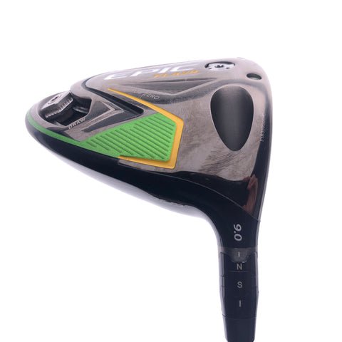 Callaway EPIC Flash Sub Zero Driver / 9 Degree / HAND CRAFTED PX Yellow 6.0 - Replay Golf 