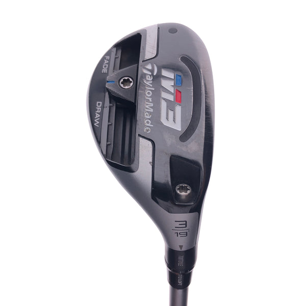 Used TaylorMade M3 3 Hybrid / 19 Degrees / Stiff Flex - Replay Golf 