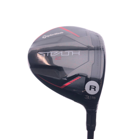 NEW TaylorMade Stealth 2 3 Fairway Wood / 15 Degrees / Regular Flex - Replay Golf 