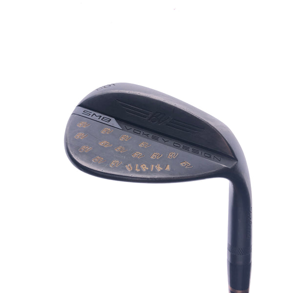 Used Titleist Vokey SM8 Jet Black Sand Wedge / 56.0 Degrees / Wedge Flex - Replay Golf 