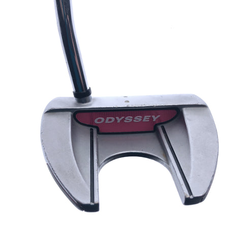 Used Odyssey White Hot RX V-Line Fang Ladies Putter / 34.0 Inches - Replay Golf 