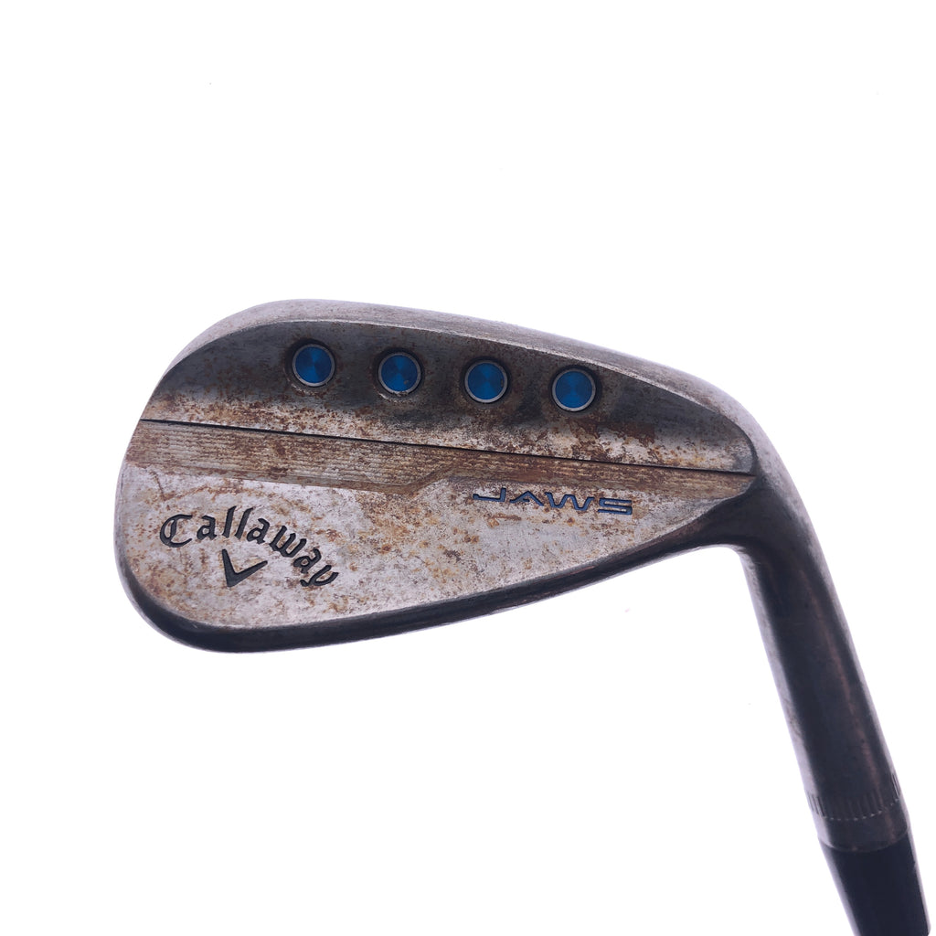 Used Callaway Jaws MD5 Raw Gap Wedge / 50.0 Degrees / Stiff Flex - Replay Golf 