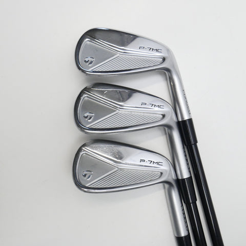 Used TaylorMade P770 & P7MC 2023 Combo Iron Set / 4 - PW / Stiff Flex - Replay Golf 