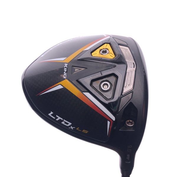 Used Cobra LTDx LS Driver / 9.0 Degrees / Stiff Flex - Replay Golf 
