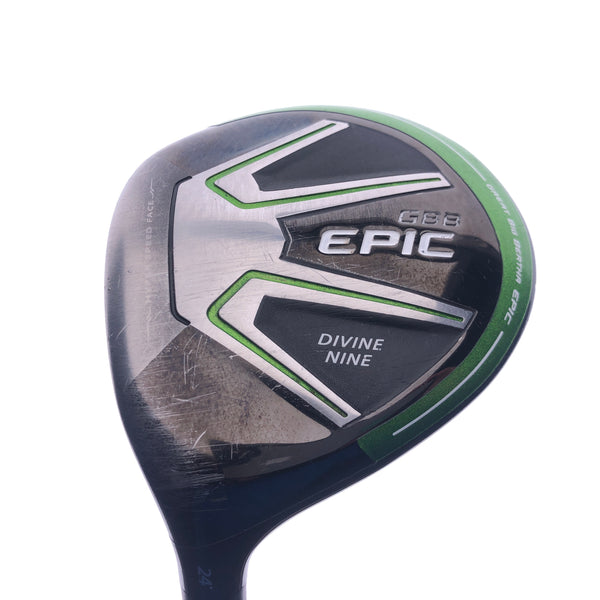 Used Callaway GBB Epic 9 Fairway Wood / 24 Degrees / Regular Flex / Left-Handed - Replay Golf 