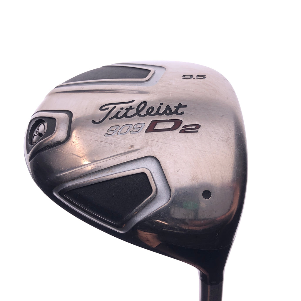 Used Titleist 909 D2 Driver / 9.5 Degrees / Stiff Flex - Replay Golf 
