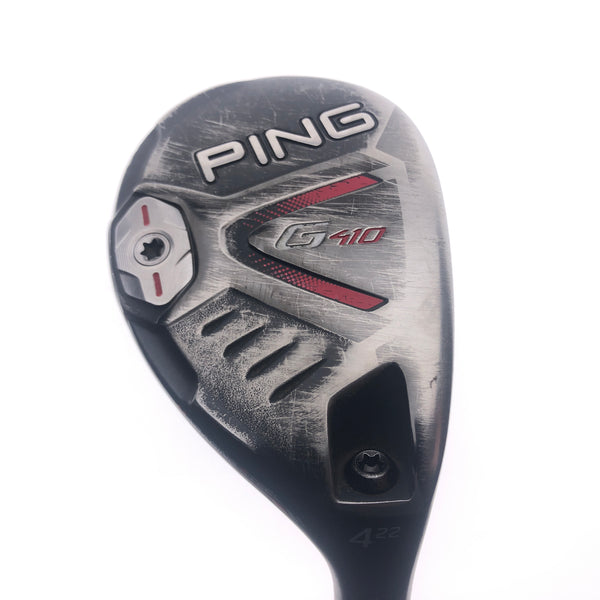 Used Ping G410 4 Hybrid / 22 Degrees / Stiff Flex - Replay Golf 