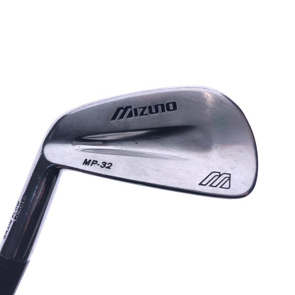 Used Mizuno MP-32 3 Iron / 21.0 Degrees / Stiff Flex / Left-Handed - Replay Golf 