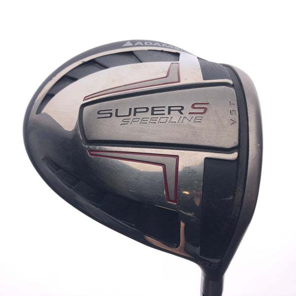 Used Adams Speedline Super S Driver / 10.5 Degrees / Stiff Flex - Replay Golf 