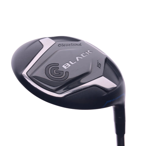 Used Cleveland CG Black 2015 3 Fairway Wood / 15 Degrees / Lite Flex - Replay Golf 