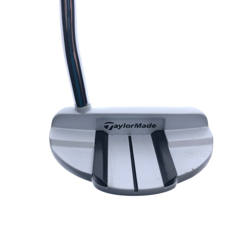 Used TOUR ISSUE TaylorMade Ghost Raylor FO 72 Putter / 37.0 Inches - Replay Golf 