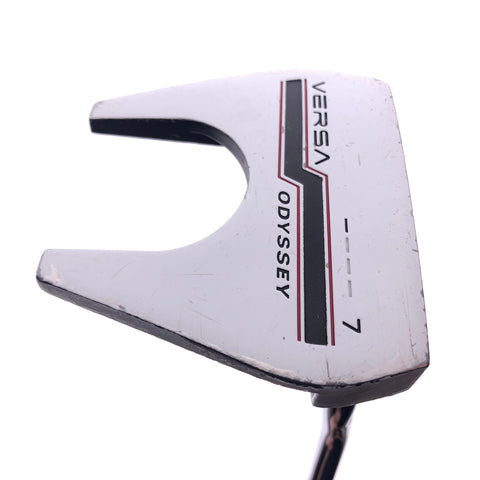 Used Odyssey Versa #7 White Putter / 38.0 Inches - Replay Golf 