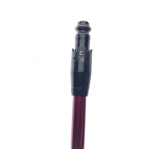 Used Matrix 6Q3 Red Tie S FW Shaft / Stiff Flex / Titleist Gen 2 Fairway Adapter - Replay Golf 