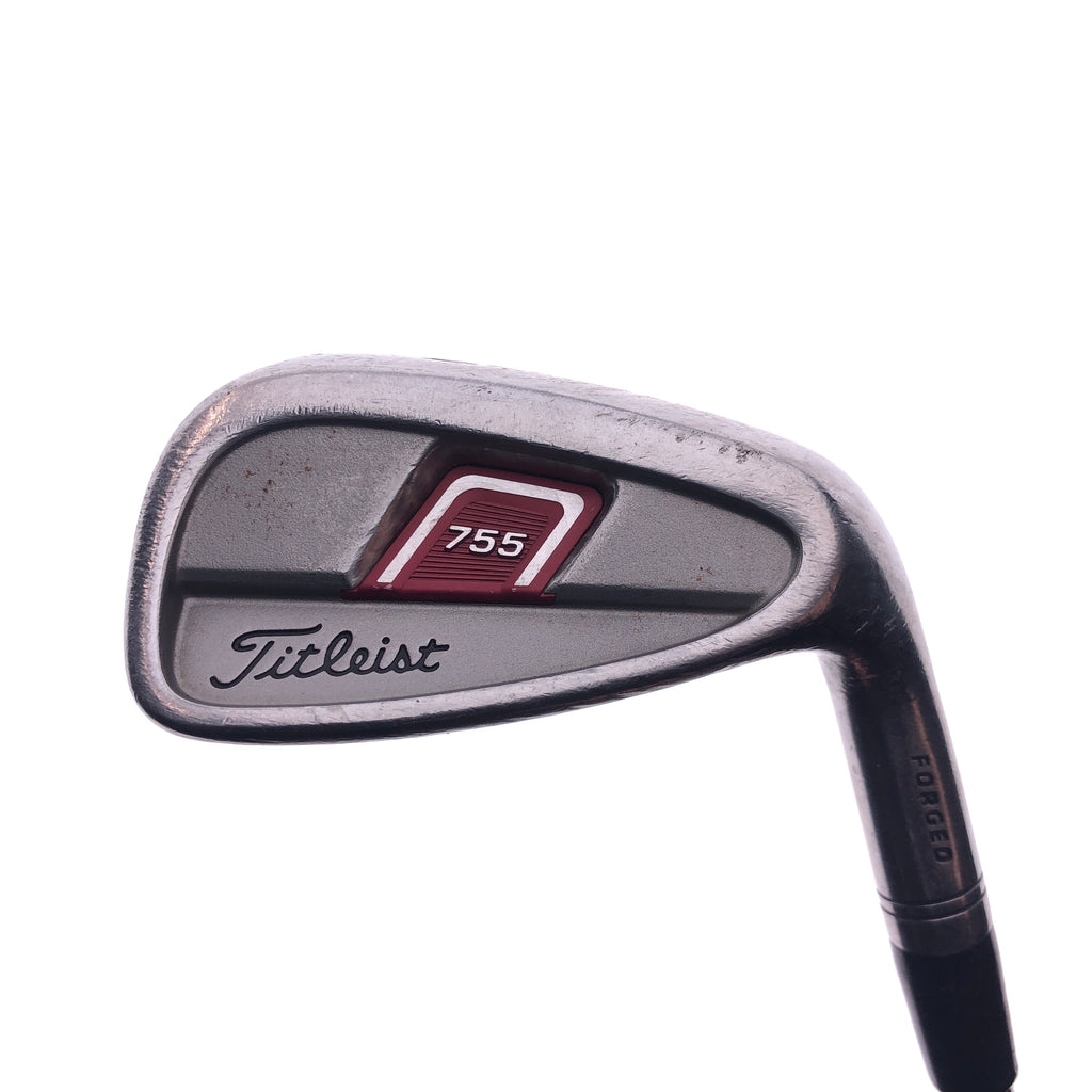 Used Titleist 755 Forged Pitching Wedge / 47 Degrees / Stiff Flex - Replay Golf 