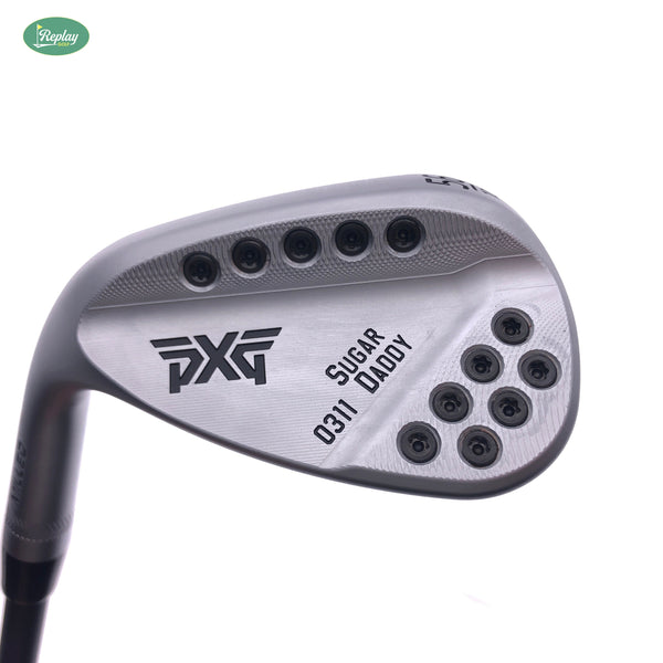 Used PXG 0311 Milled Sugar Daddy Sand Wedge / 56 Degree / MMT Stiff / Left-Hand - Replay Golf 