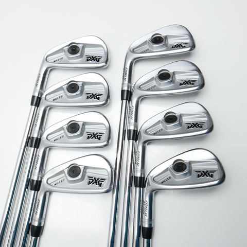 Used PXG 0317 CB Iron Set / 3 - PW / Regular Flex / Left-Handed - Replay Golf 