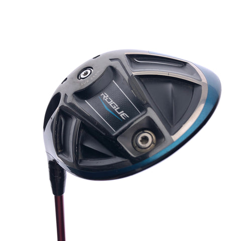 Used Callaway Rogue Sub Zero Driver / 9.0 Degrees / Stiff Flex / Left-Handed - Replay Golf 