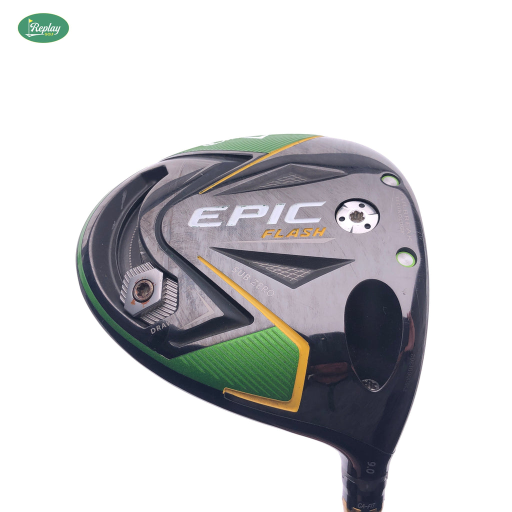 Callaway EPIC Flash Sub Zero Driver / 9 Degrees / Tensei CK White PRO 60 Stiff - Replay Golf 