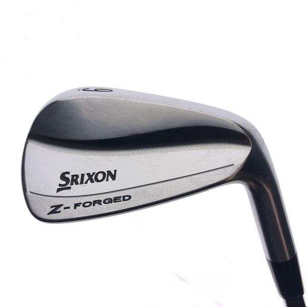 Used Srixon Z-Forged 9 Iron / 41.0 Degrees / Stiff Flex - Replay Golf 