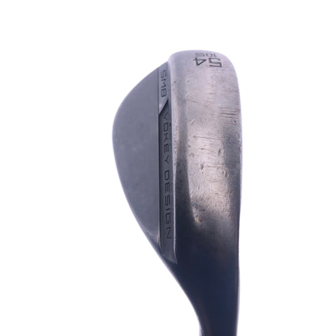 Used Titleist Vokey SM8 Jet Black Sand Wedge / 54.0 Degrees / X-Stiff Flex - Replay Golf 