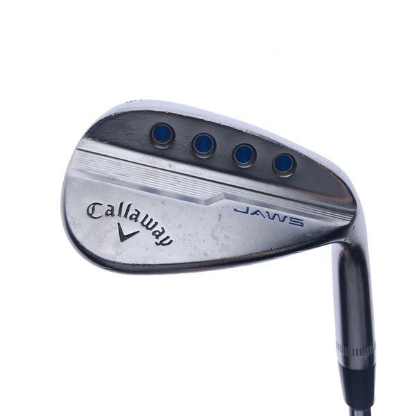 Used Callaway Jaws MD5 Platinum Chrome Gap Wedge / 50.0 Degrees / Wedge Flex - Replay Golf 