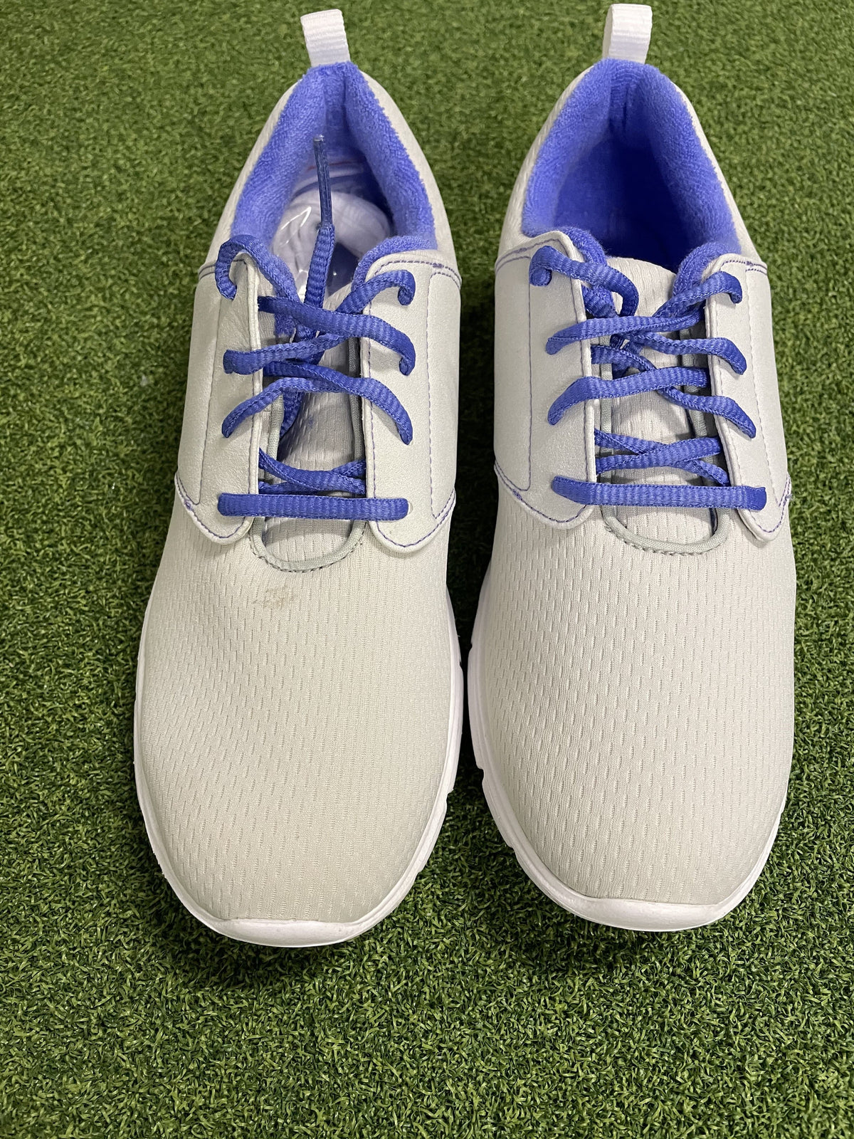 Footjoy Ladies enJoy Golf Shoes 95708K / Light Grey / Size UK 6 WIDE - Replay Golf 