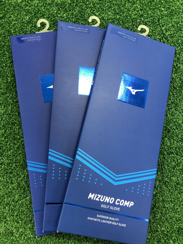 Brand New - Mizuno Comp Golf Glove (Pack of 3) Men's Medium RH - Replay Golf 