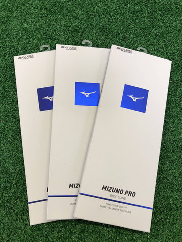 Brand New - Mizuno Pro Golf Glove (Pack of 3) - Replay Golf 