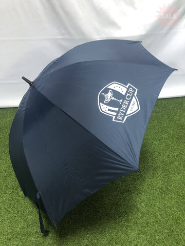 NEW OFFICIAL 2018 RYDER CUP SINGLE CANOPY GOLF UMBRELLA / BROLLEY - Replay Golf 