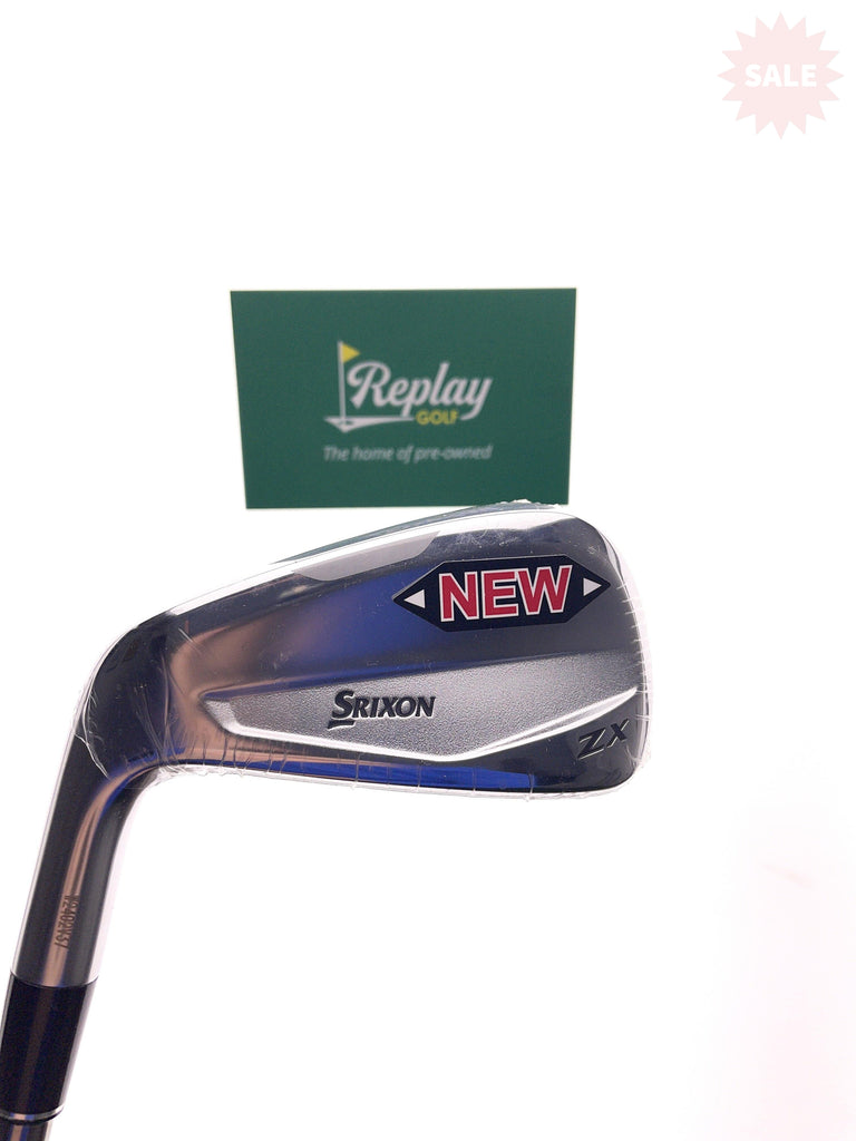 NEW Srixon ZX Utility 4 Utility / 22 Degree / UST Recoil F3 Regular Flex / LEFT Hand - Replay Golf 